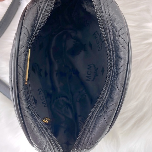 MCM Quilted Tambourine Crossbody Bag - Picture 12 of 16